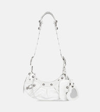 画像をギャラリービューアに読み込む, 【超・ご優待セールを開催致します!】BALENCIAGA (バレンシアガ )LE CAGOLE XSショルダーバッグクロコダイル型押しラインストーン付き のために ウィメンズ で